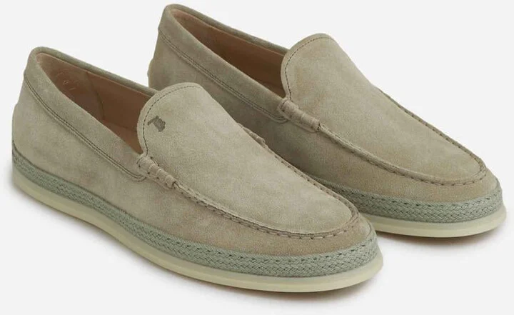 Tod'S Braided Suede Loafers - Image 2