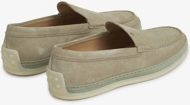 Tod'S Braided Suede Loafers - Image 3