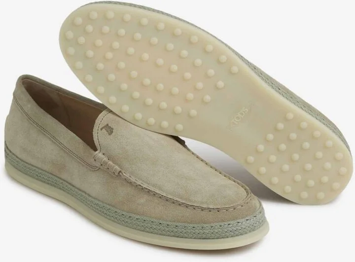 Tod'S Braided Suede Loafers - Image 4