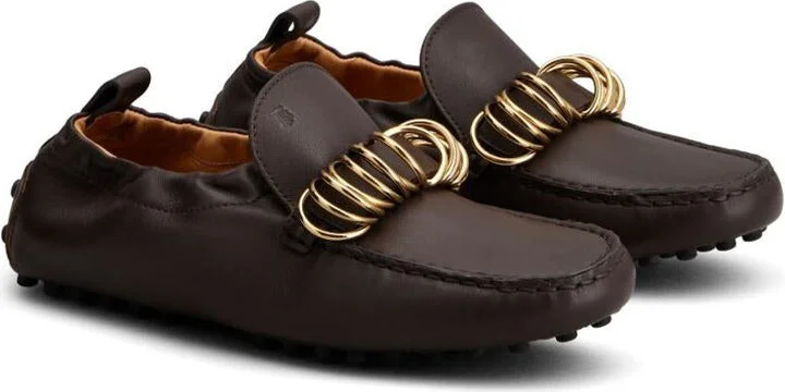 Tod'S Brown Calf Leather Mocassins - Image 5