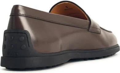 Tod'S Brown Leather Loafers - Image 3