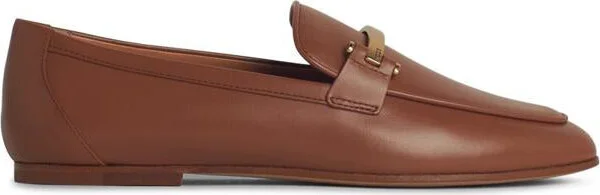 Tod'S Brown Leather Loafers