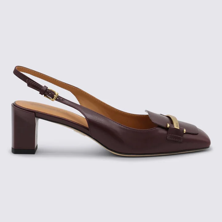 Tod'S Brown Leather Pumps