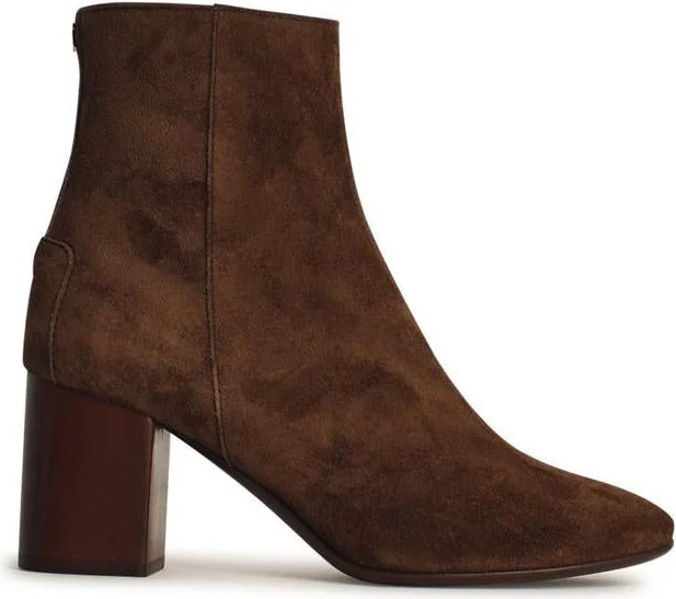 Tod'S Brown Suede Ankle Boots