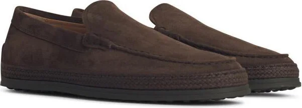 Tod'S Brown Suede Loafers - Image 2