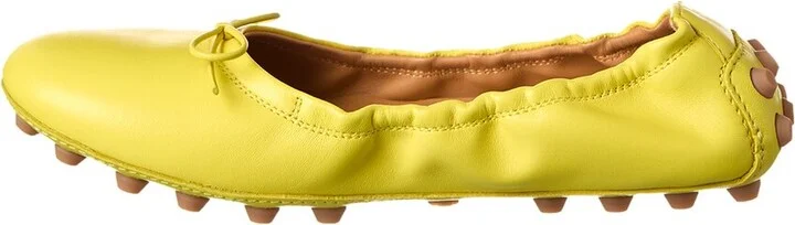 Tods Bubble Leather Ballerina Flat - Image 2