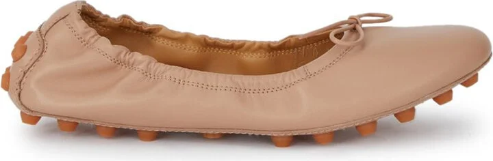 Tod'S Bubble Leather Ballet Flats - Image 3