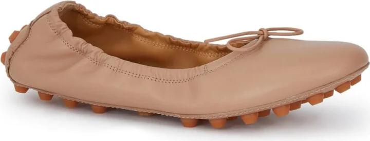 Tod'S Bubble Leather Ballet Flats - Image 6