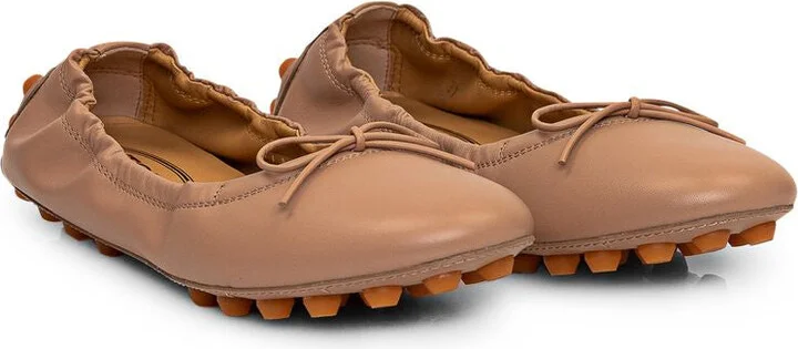 Tod'S Bubble Leather Ballet Flats - Image 7
