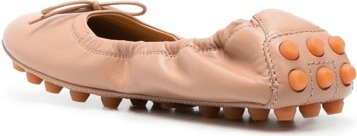 Tod'S Bubble Leather Ballet Flats - Image 9