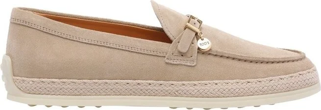 Tod's Buckle Strap Loafers
