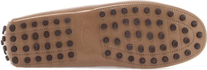 TOD'S cappuccino leather driving moccasin - Image 5