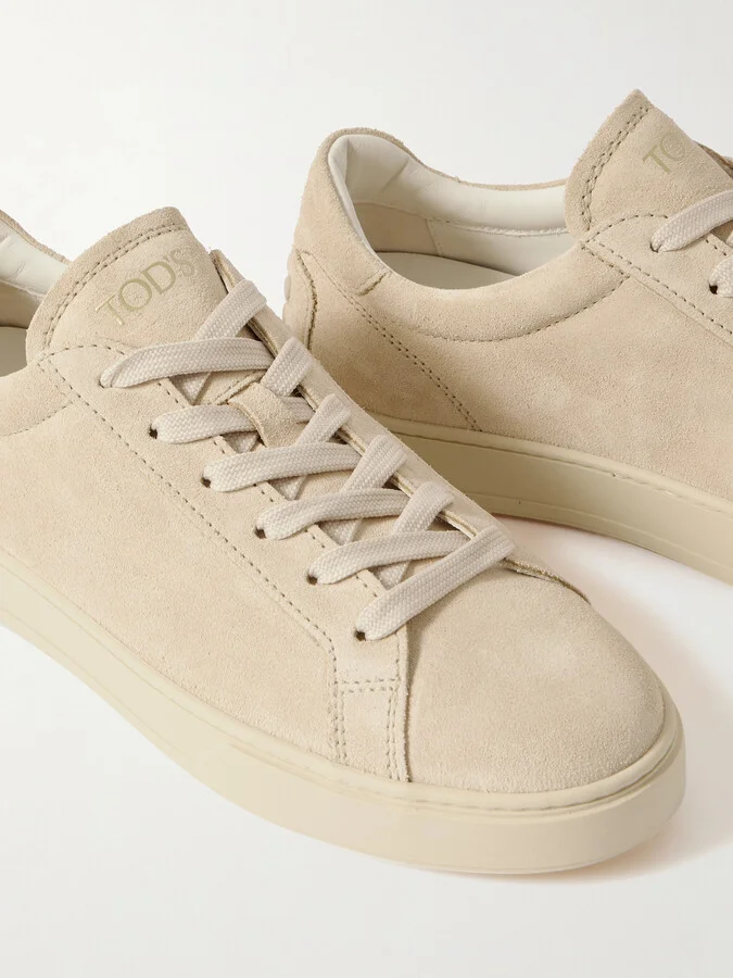 Tod's - Cassetta Suede Sneakers - Brown - Image 4