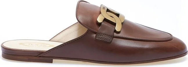 Tod's Chain Detailed Mules