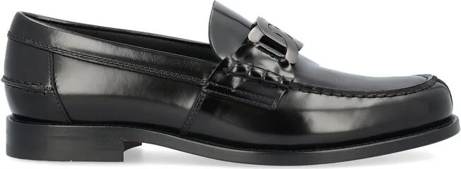 Tod's Chain-Link Detailed Slip-On Loafers