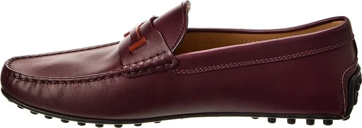 Tods City Gommino Leather Driver - Image 2