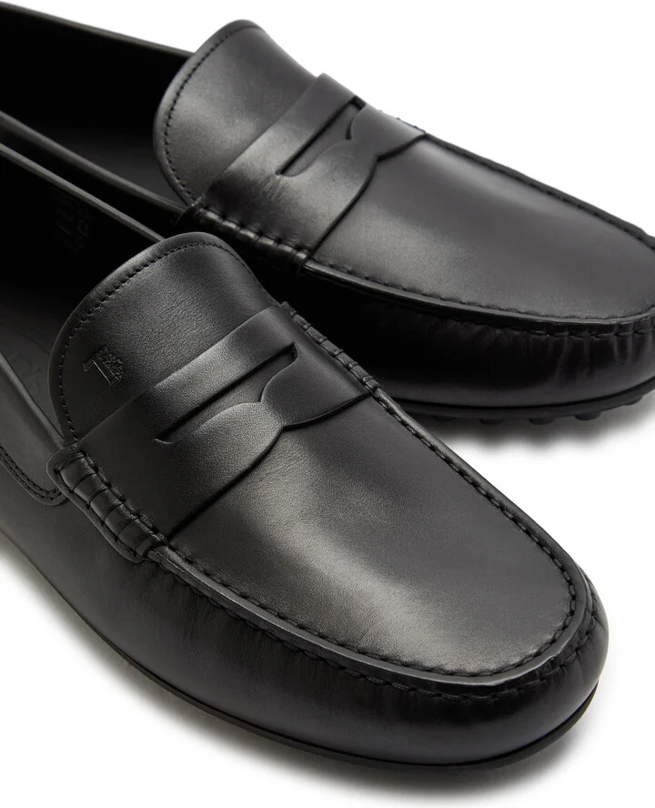 Tods City Gommino Leather Loafers - Image 3