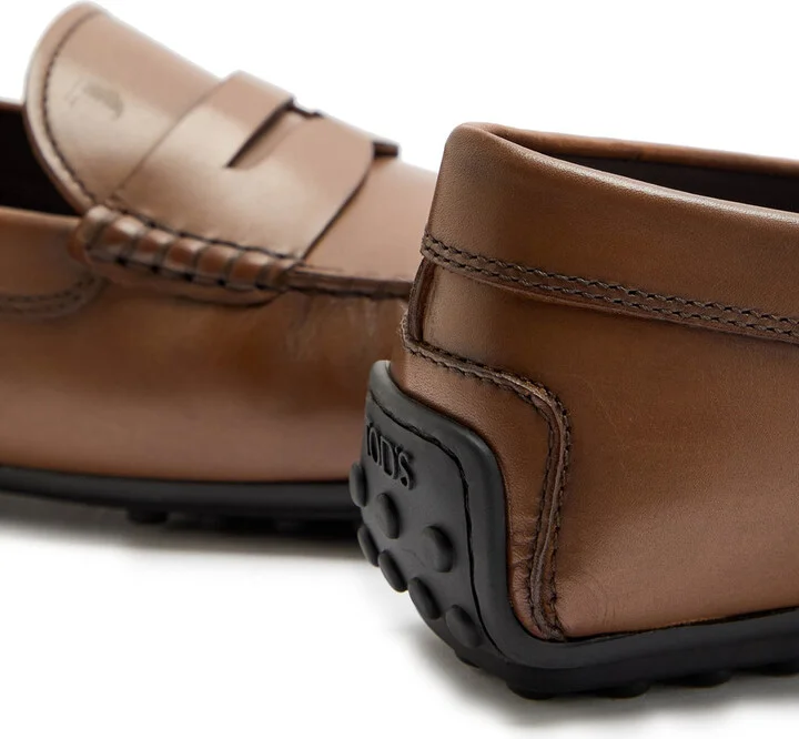 Tods City Gommino Leather Loafers - Image 4