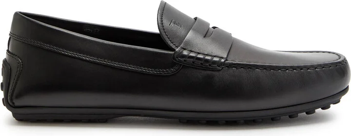 Tods City Gommino Leather Loafers