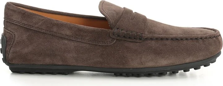 Tod'S City Gommino Loafers Brown