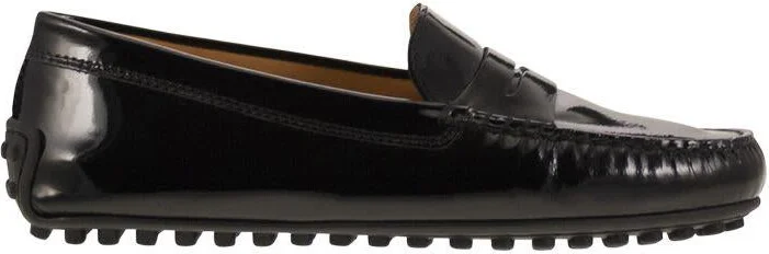 Tod'S City Gommino Moccasin In Glossy Leather
