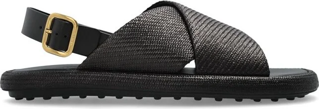 Tod's Crisscrossed Strap Sandals