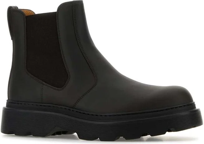 Tod'S Dark Brown Leather Boots - Image 2
