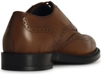 Tod'S 'Derby' Brown Leather Scarpa - Image 3
