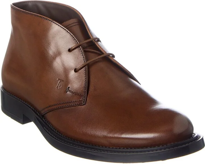 TODs Desert Leather Boot