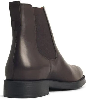 Tod'S 'El. Formal' Brown Leather Ankle Boots - Image 3