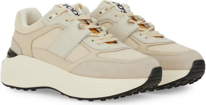 Tod'S Fabric And Suede Sneaker - Image 2