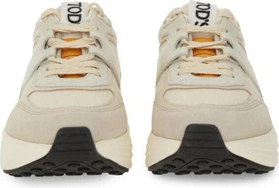Tod'S Fabric And Suede Sneaker - Image 4