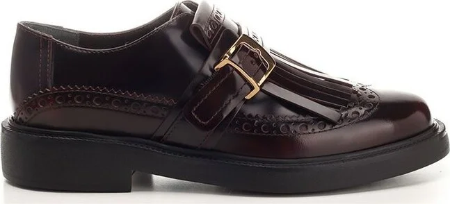 Tod's Fringe-Detail Perforated Loafers