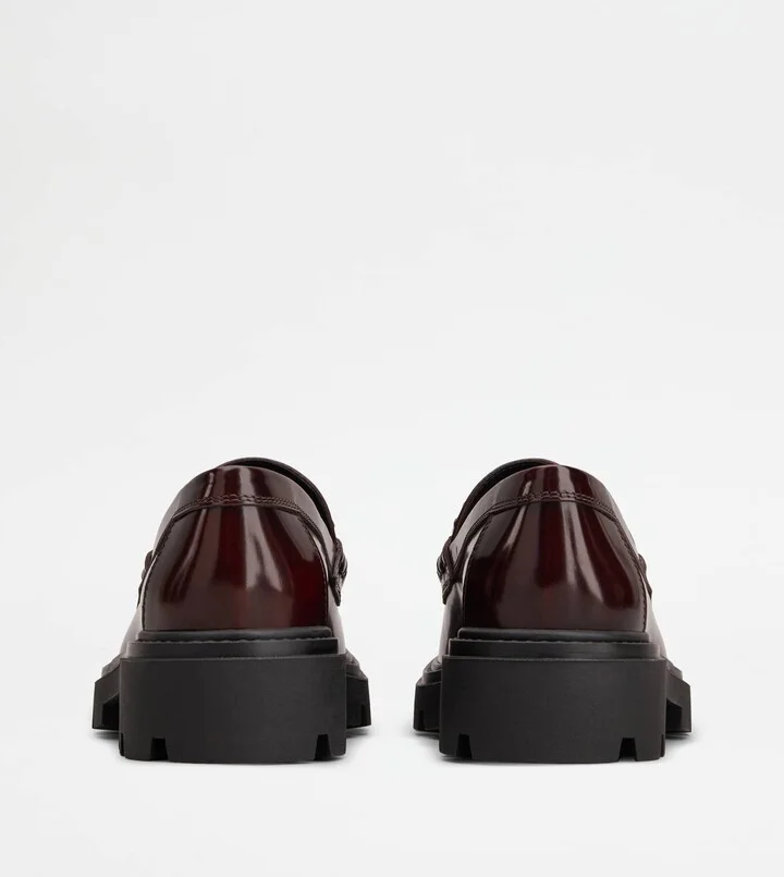 Tod's Fringed Loafers in Leather - Image 3