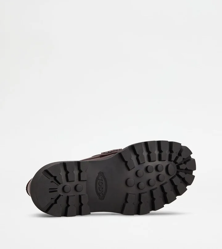 Tod's Fringed Loafers in Leather - Image 4