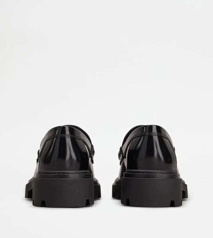 Tod's Fringed Loafers in Leather - Image 3
