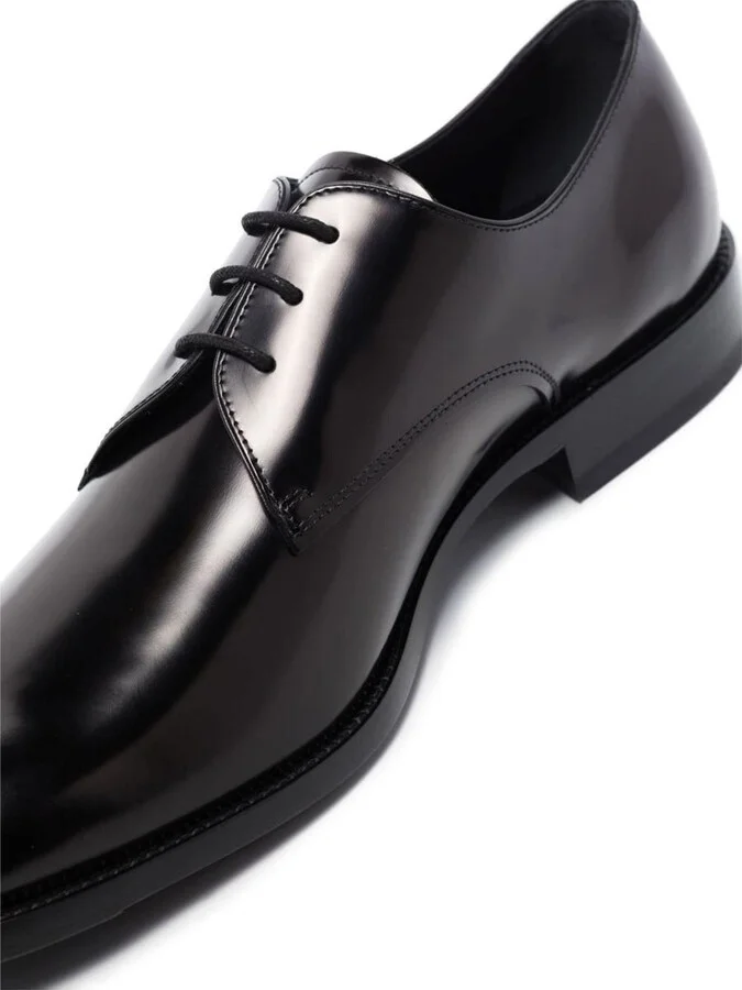 Tod'S Glossy Leather Derby Shoes - Image 3
