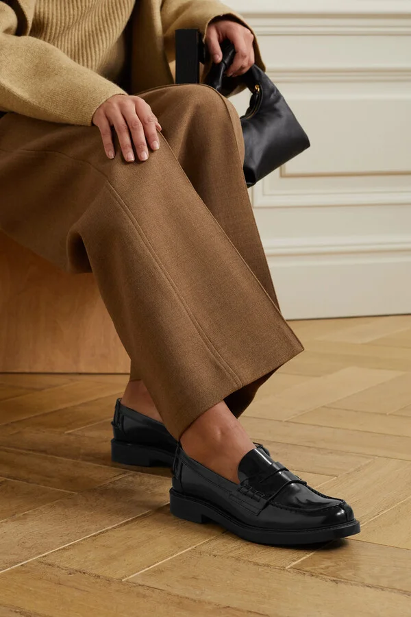 Tod's - Gomma Basso 59c Patent-leather Loafers - Black - Image 2