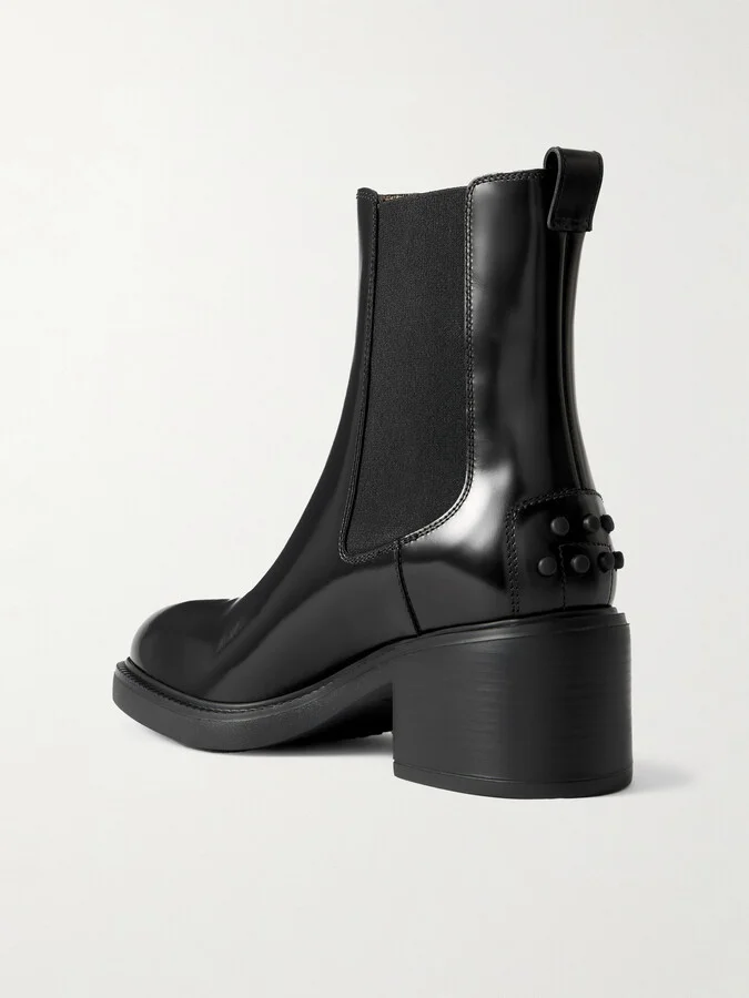 Tod's - Gomma T60 Leather Chelsea Boots - Black - Image 3