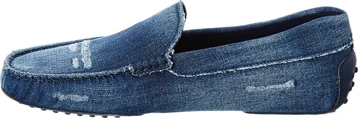 Tods Gommini Canvas Loafer - Image 2