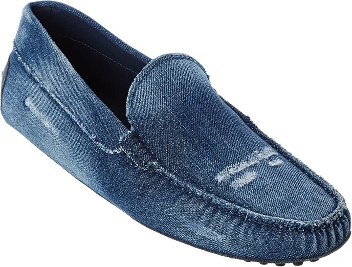 Tods Gommini Canvas Loafer
