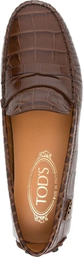 Tod'S 'Gommino' Brown Leather Loafers - Image 3