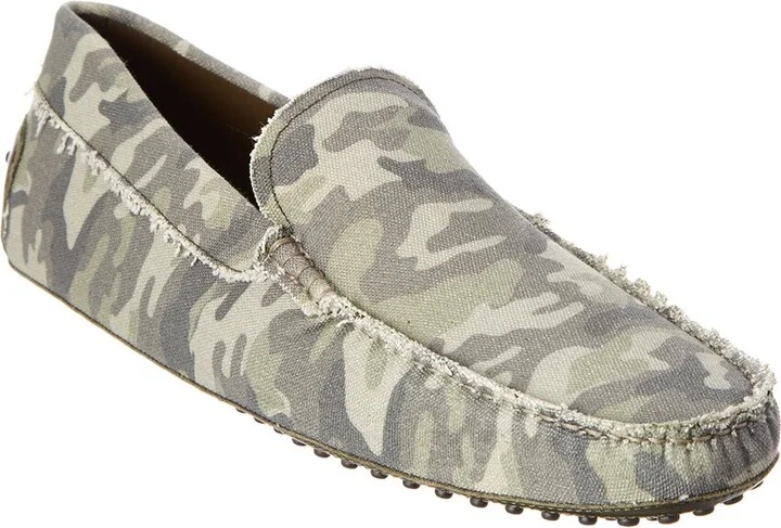 TODs Gommino Canvas Loafer