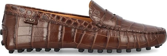 Tod's Gommino Embossed Slip-On Loafers