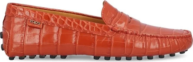 Tod's Gommino Embossed Slip-On Loafers