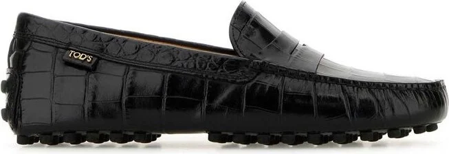 Tod's Gommino Embossed Slip-On Loafers