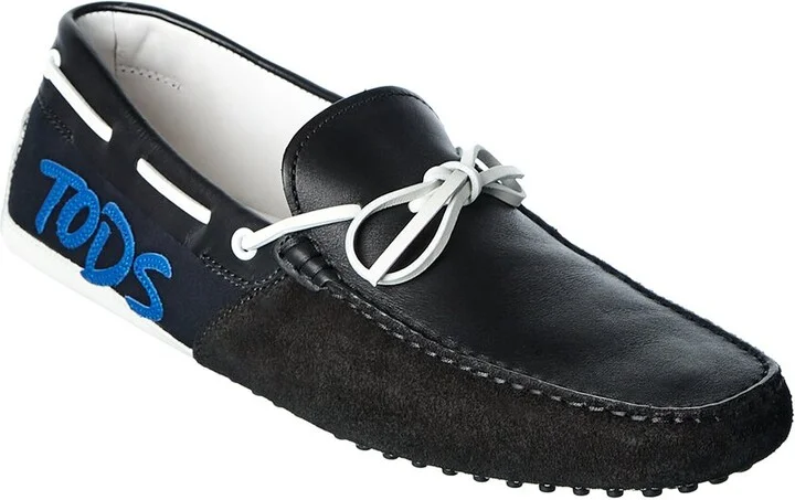 TODs Gommino Leather & Suede Loafer