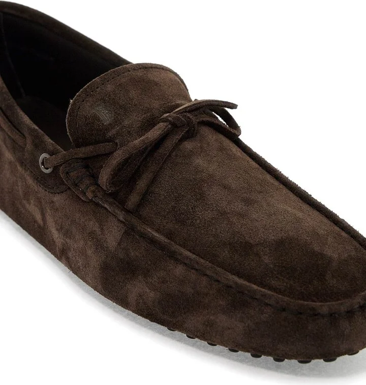 TOD'S gommino loafers with laces - Image 4