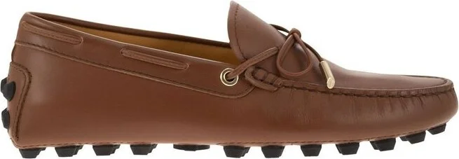Tod's Gommino Macro Almond-Toe Loafers