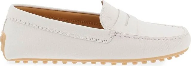 Tod's Gommino Round Toe Slip-On Loafers